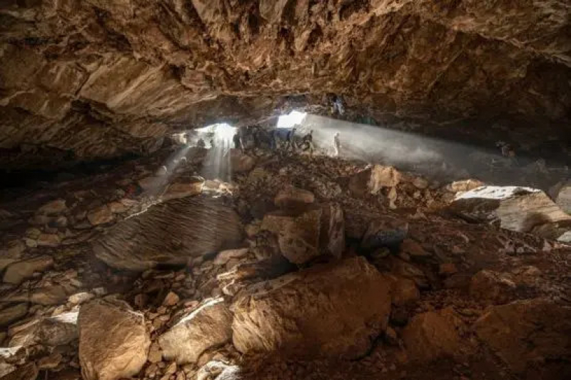 Cueva del Chiquihuite por dentro